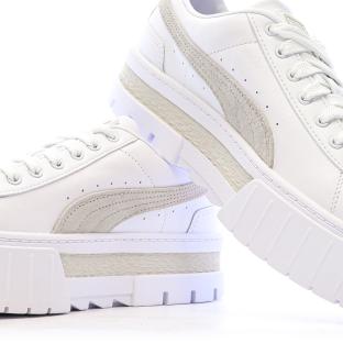 Baskets Blanc/Beige Femme Puma Mayze 381983 vue 7