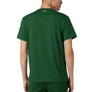 T-shirt Vert Homme Lacoste TH1147 vue 2