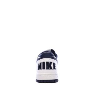 Baskets Blanches/Marines Homme Nike Big Nike Low vue 3