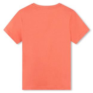 T-shirt Orange Garçon Timberland T60087 vue 0