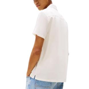 Chemisette Blanche Homme Tommy Hilfiger Linen Blend Camp-aruba vue 2