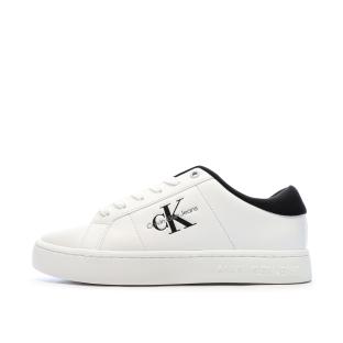 Baskets Blanches Homme Calvin Klein Jeans Classic Cupsole pas cher