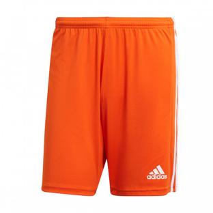 Short Orange Garçon Adidas Squad vue 0