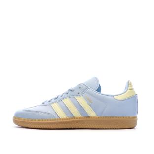 Samba OG Adidas Bleu/Jaune Mixte pas cher