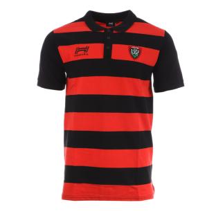 RC Toulon Polo Noir/Rouge Homme Hungaria pas cher