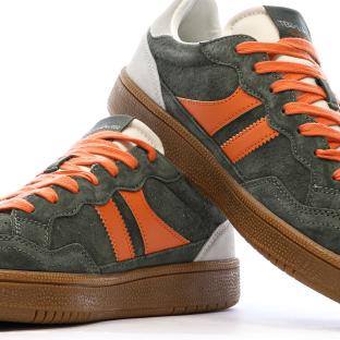 Baskets Kaki/Orange Homme Teddy Smith 120310 vue 7