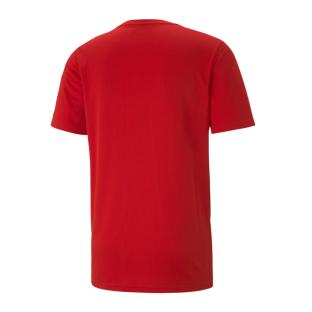 Maillot de sport Rouge Homme Puma Performance Cat vue 2