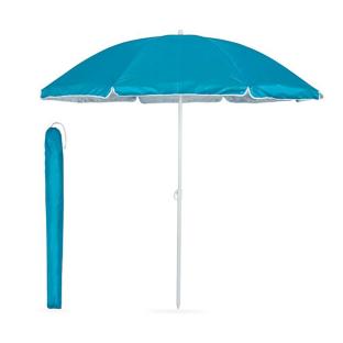 Parasol de plage Turquoise/Rose/Bleu 140cm vue 0