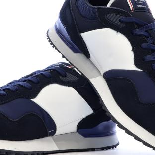 Baskets Marine/Blanche/Bleu Homme Pepe jeans Brit Road M vue 0