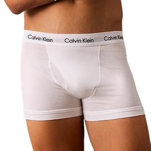 x3 Boxers Noir/Gris/Blanc Homme Calvin Klein Relaxed Fit Trunk vue 2
