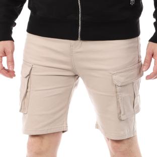 Short Cargo Beige Homme La Maison Blaggio VEGALIA vue 0