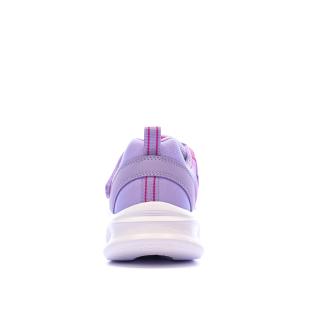 Baskets Roses/Mauves Fille Skechers Sola Glow vue 0