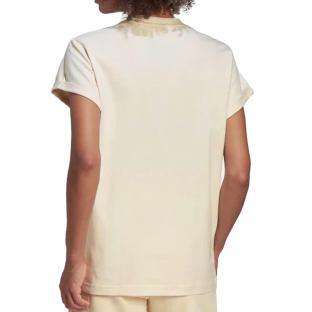 T-shirt Beige Femme Adidas HU1630 vue 2