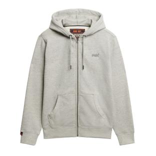 Sweat Zippé Gris Homme Superdry Essential vue 2