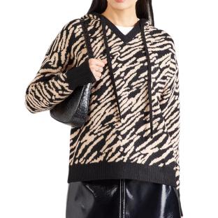 Pull Marron/Noir Homme Morgan MBANC vue 0