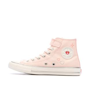 Baskets Rose Pale Fille Converse Chuck Taylor All Star pas cher