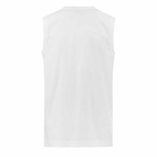 Débardeur Blanc Homme Kappa Cadwal vue 2