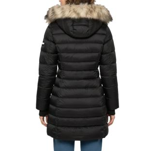 Doudoune Noire Femme Schott Lilly vue 2