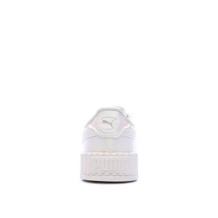 Baskets Blanches Garçon/Fille Puma Carina 3.0 vue 3