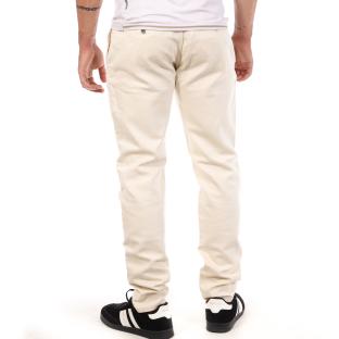 Pantalon toile Beige Homme Freeman T. Porter Gino vue 0
