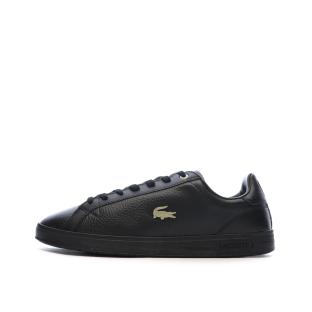 Baskets Noires Homme Lacoste Court vue 0