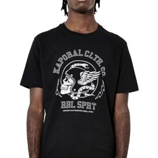 T-Shirt Noir Homme Kaporal CONOR pas cher