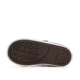 Baskets Rose Fille Converse All Star Hearts vue 5