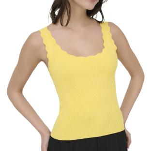 Débardeur Jaune Femme JDY Nanna vue 0