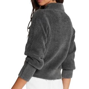 Gilet Zippé Gris Femme Morgan DOMI vue 2