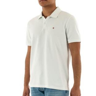 Polo Blanc Homme Calvin Klein Jeans Ss Monogram Pique pas cher