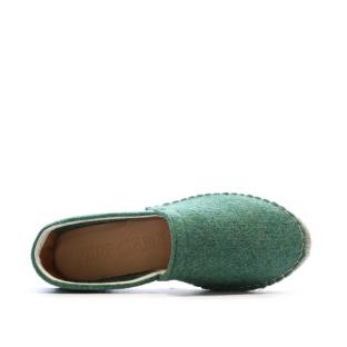 Espadrilles Vertes Foncés Femme Pare Gabia Anitz vue 0