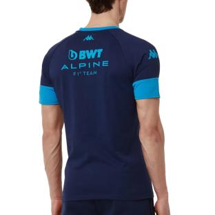 T-shirt Marine Homme Kappa Adobi Alpine F1 vue 2