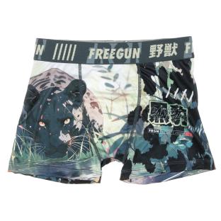 Boxer Gris à Imprimés Garçon Freegun POW pas cher