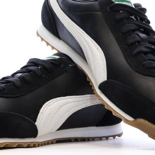 Schwarze Puma Arizona Retro-Sneaker für Damen und Herren Ansicht 0