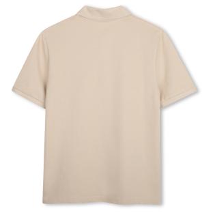 Polo beige para niño de Hugo Boss J52730 ver 0