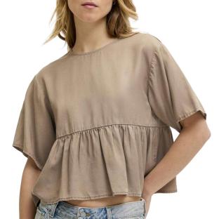 Blouse Grise Femme JJXX Jxsigrid vue 0
