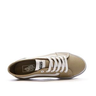 Baskets Beiges Femme Vans Caldrone vue 4