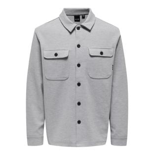 Veste Grise Clair Homme Only & Sons 22021279 pas cher