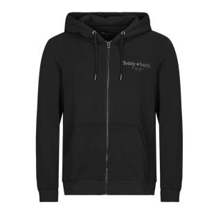 Sweat Zippé Noir Homme Teddy Smith Giclass 30J pas cher