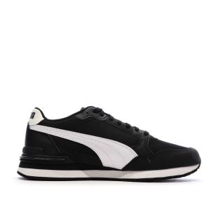 Baskets Noires/Blanches Homme Puma Runner vue 2