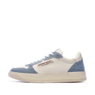 Baskets Blanche/Bleu Homme Replay Bring Reload pas cher