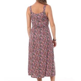 Robe Noire à Motifs Femme Vero Moda Easy Strap vue 2