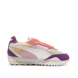 Baskets Rose/Violettes Femme Puma Blktop vue 2