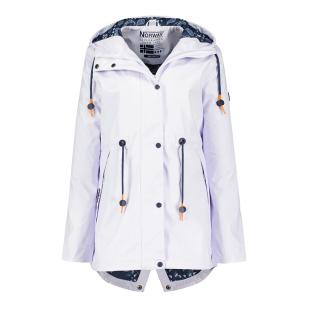 Parka Blanche Femme Geographical Norway Briato Lady pas cher