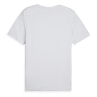 T-shirt Blanc Homme Puma 624160 vue 2