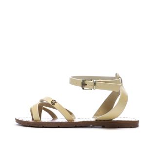 Sandales Jaunes Femme Chattawak Perla pas cher