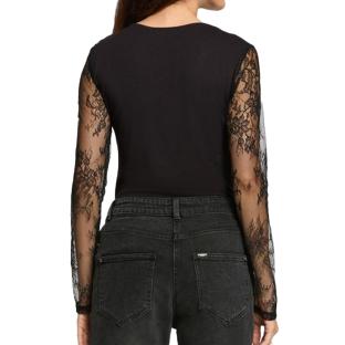 T-Shirt Noir Femme Morgan TSABINE vue 2