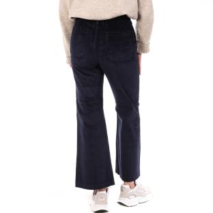 Pantalon en Velours Marine Femme Oraije Pedro vue 2