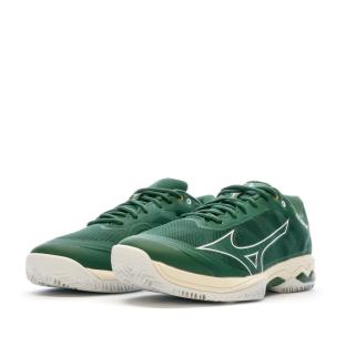 Chaussures de Tennis Verte Homme Mizuno Wave Exceed vue 6