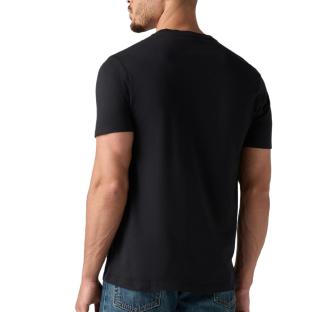 T-shirt Noir Homme Levi's Original Vneck vue 2